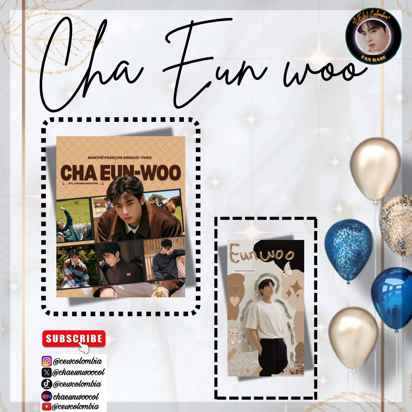 A moment captured by a fan of Cha Eunwoo