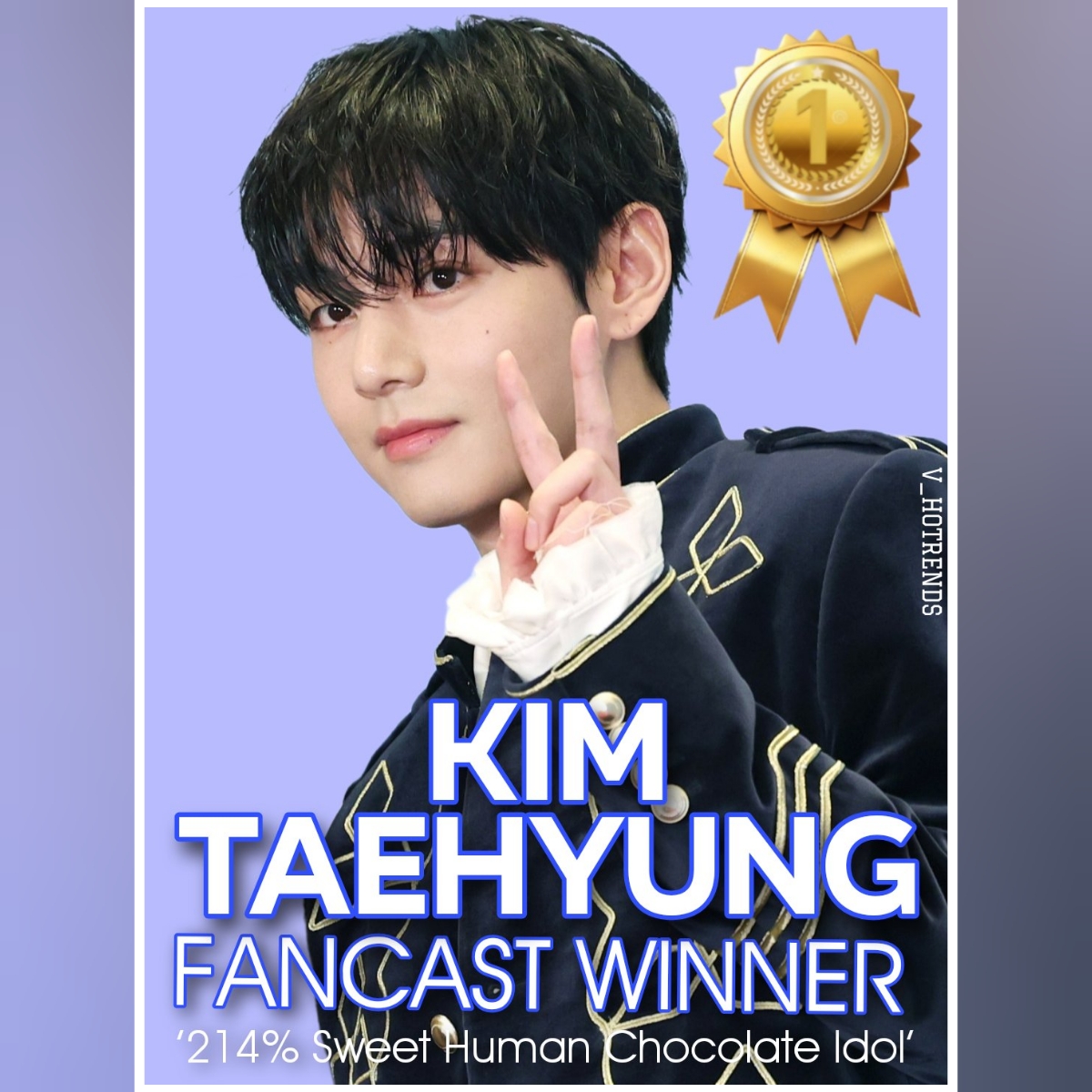 A moment captured by a fan of Kim Taehyung (V)