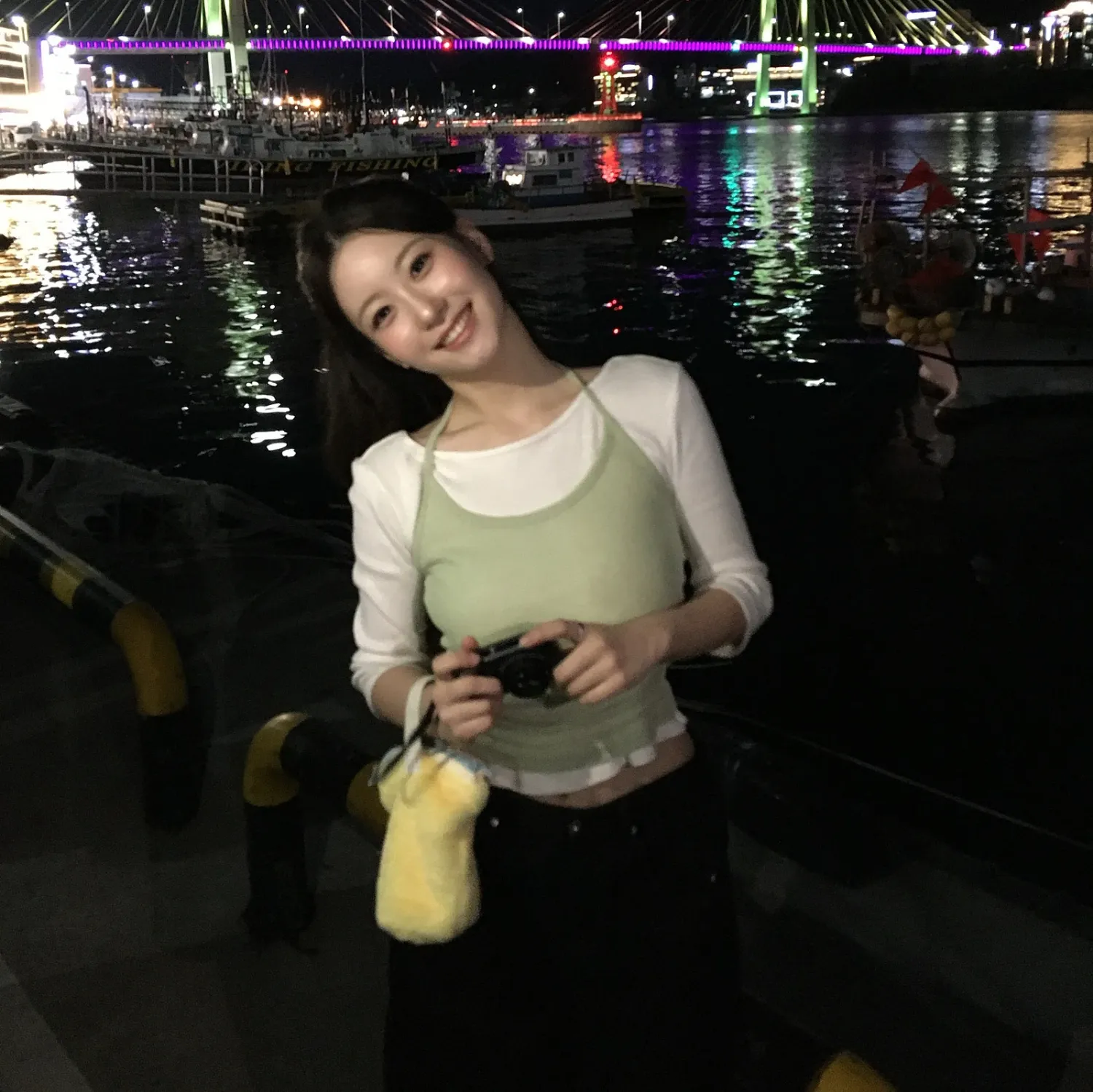 Recent activity shot of Oh Yujin