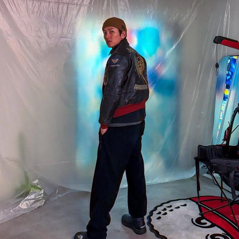 粉丝拍下的池昌旭瞬间