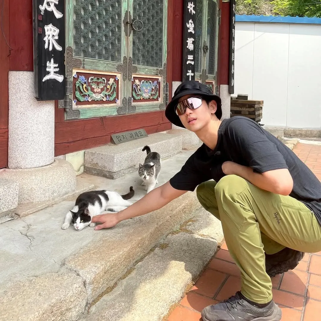 Recent activity shot of Kim Soohyun