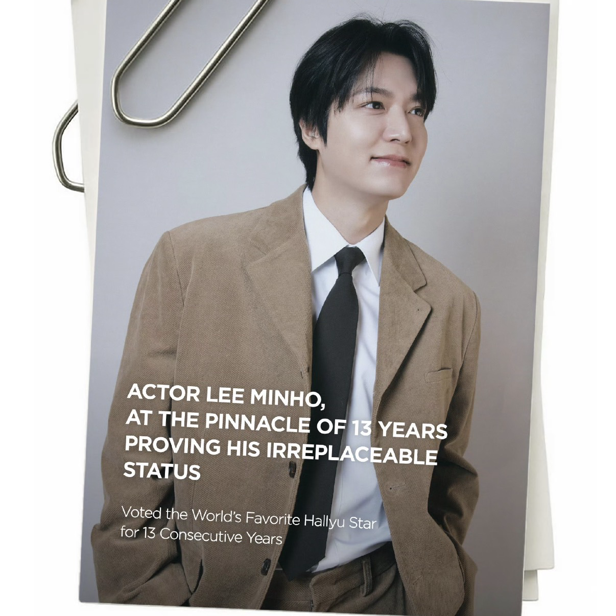 イ・ミンホの最近の活動ショット