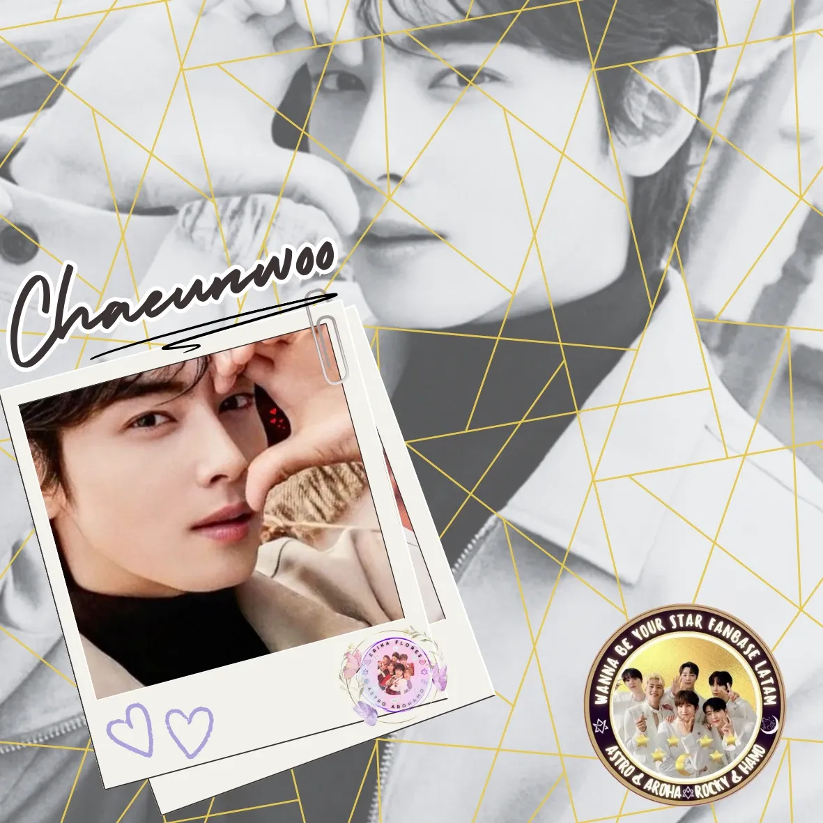 Behind-the-scenes cut of Cha Eunwoo
