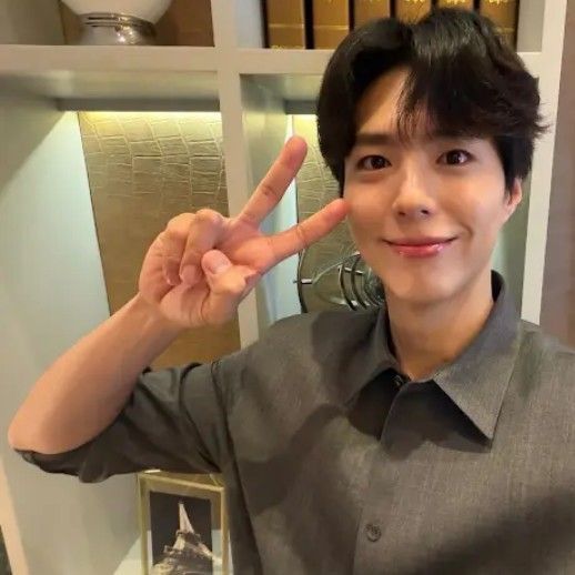 Momen yang diabadikan oleh penggemar Park Bogum