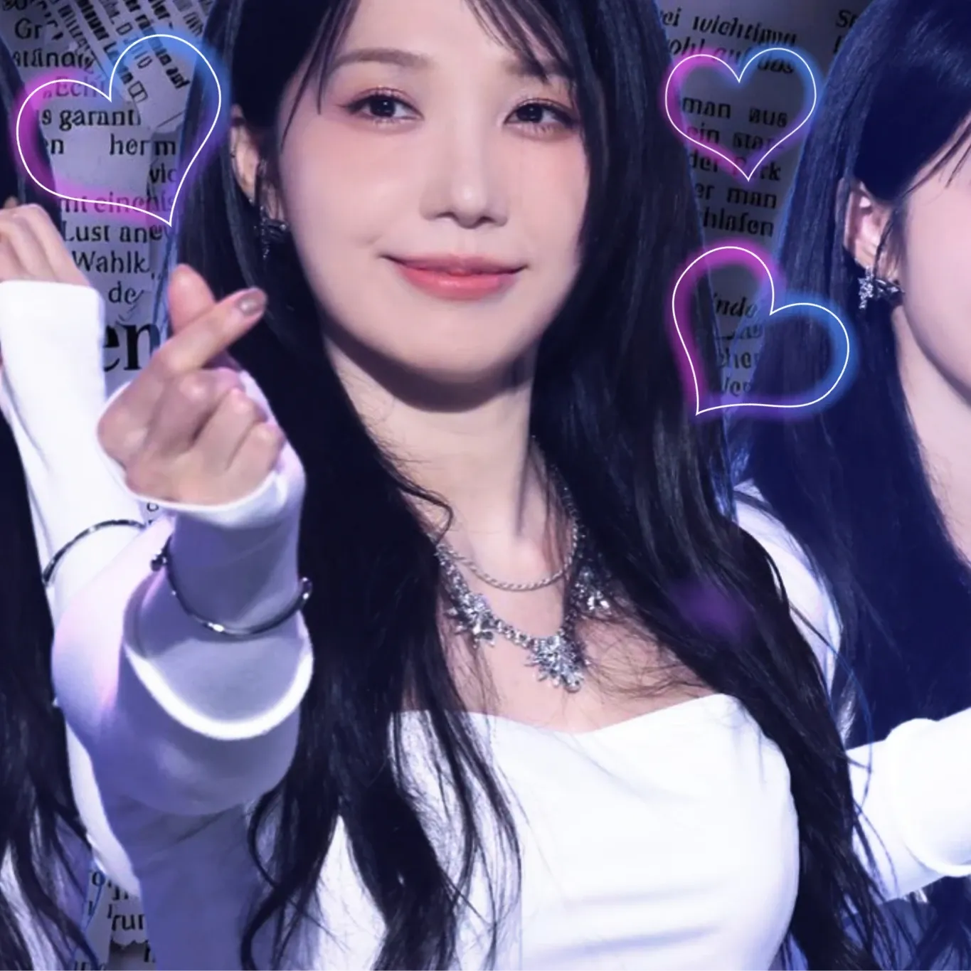 A moment captured by a fan of Jung Eunji