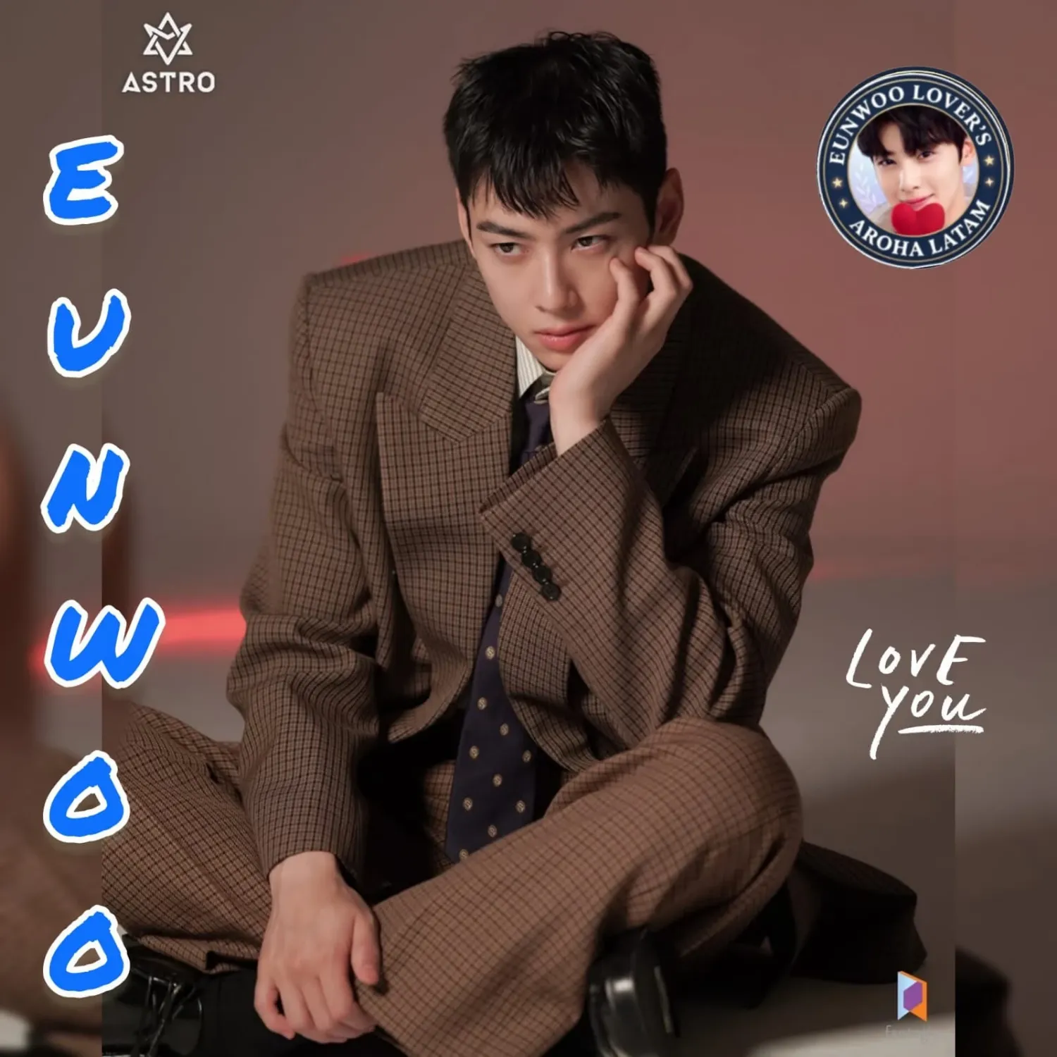 Behind-the-scenes cut of Cha Eunwoo