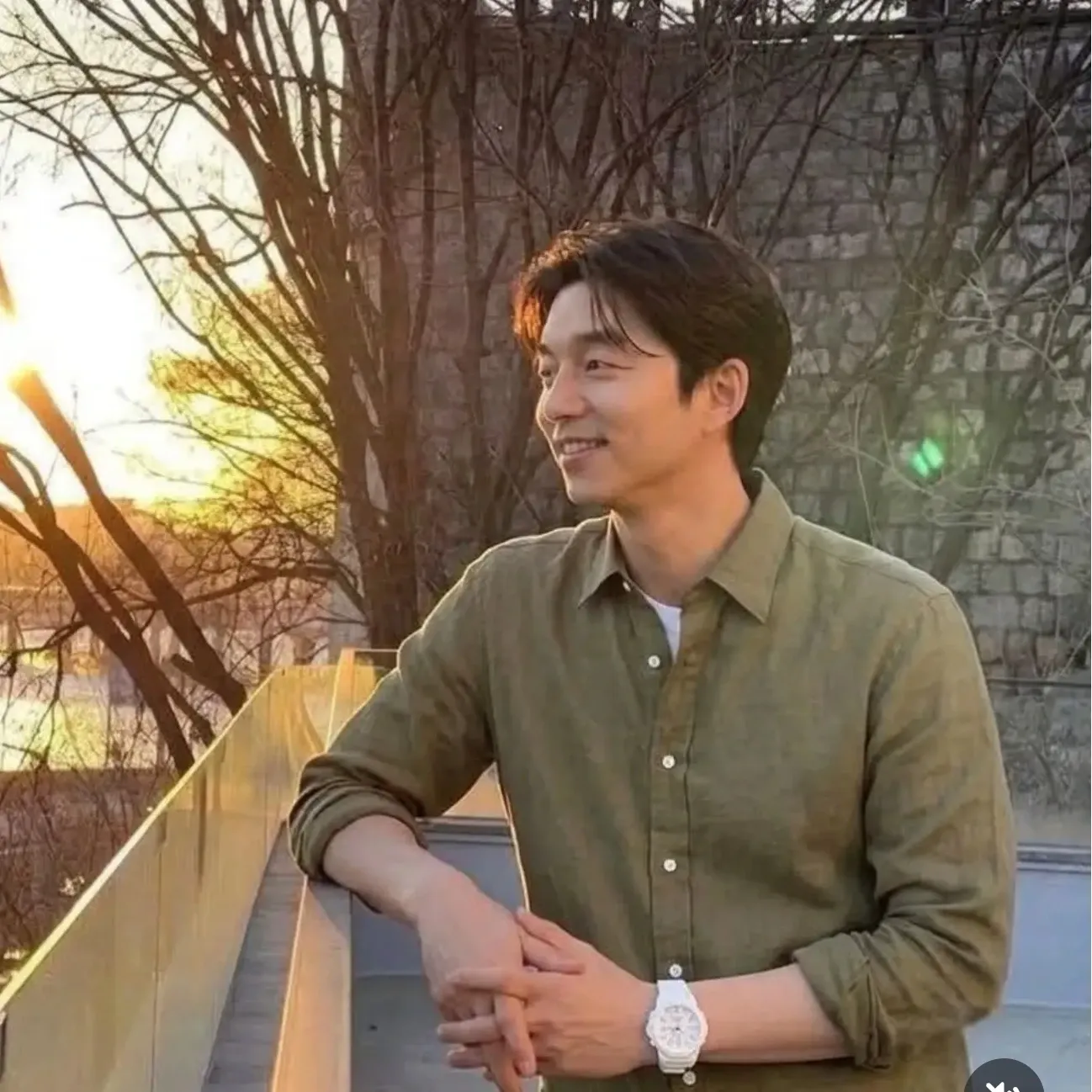 A moment captured by a fan of Gong Yoo