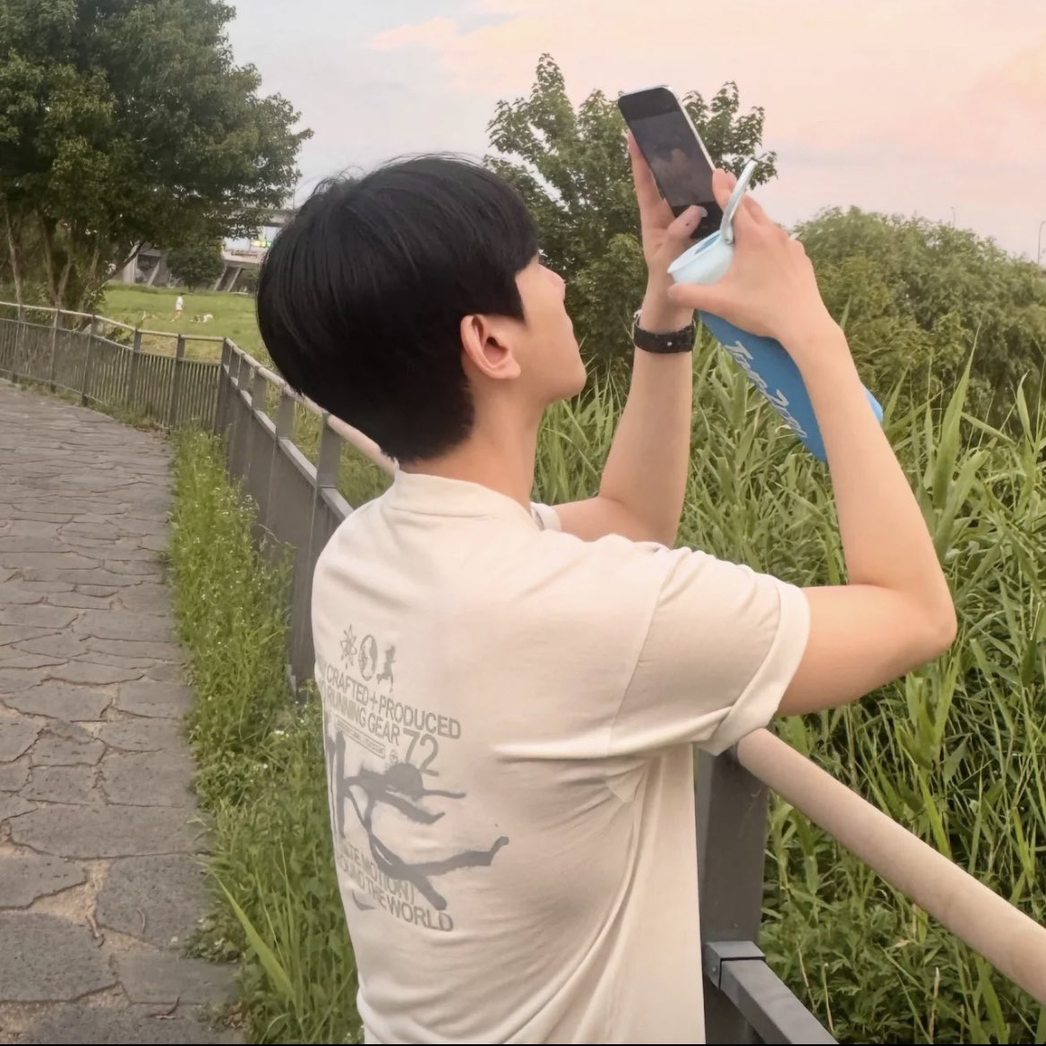 Behind-the-scenes cut of Yoon Soyang