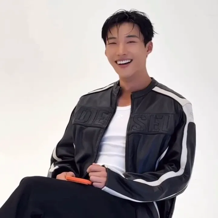 Behind-the-scenes cut of Woo Dohwan