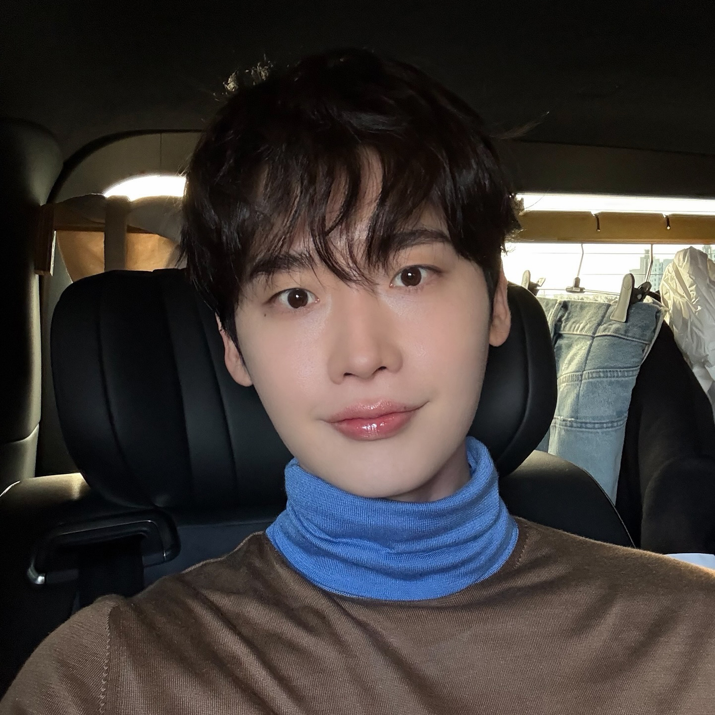 粉絲拍下的李鍾碩瞬間