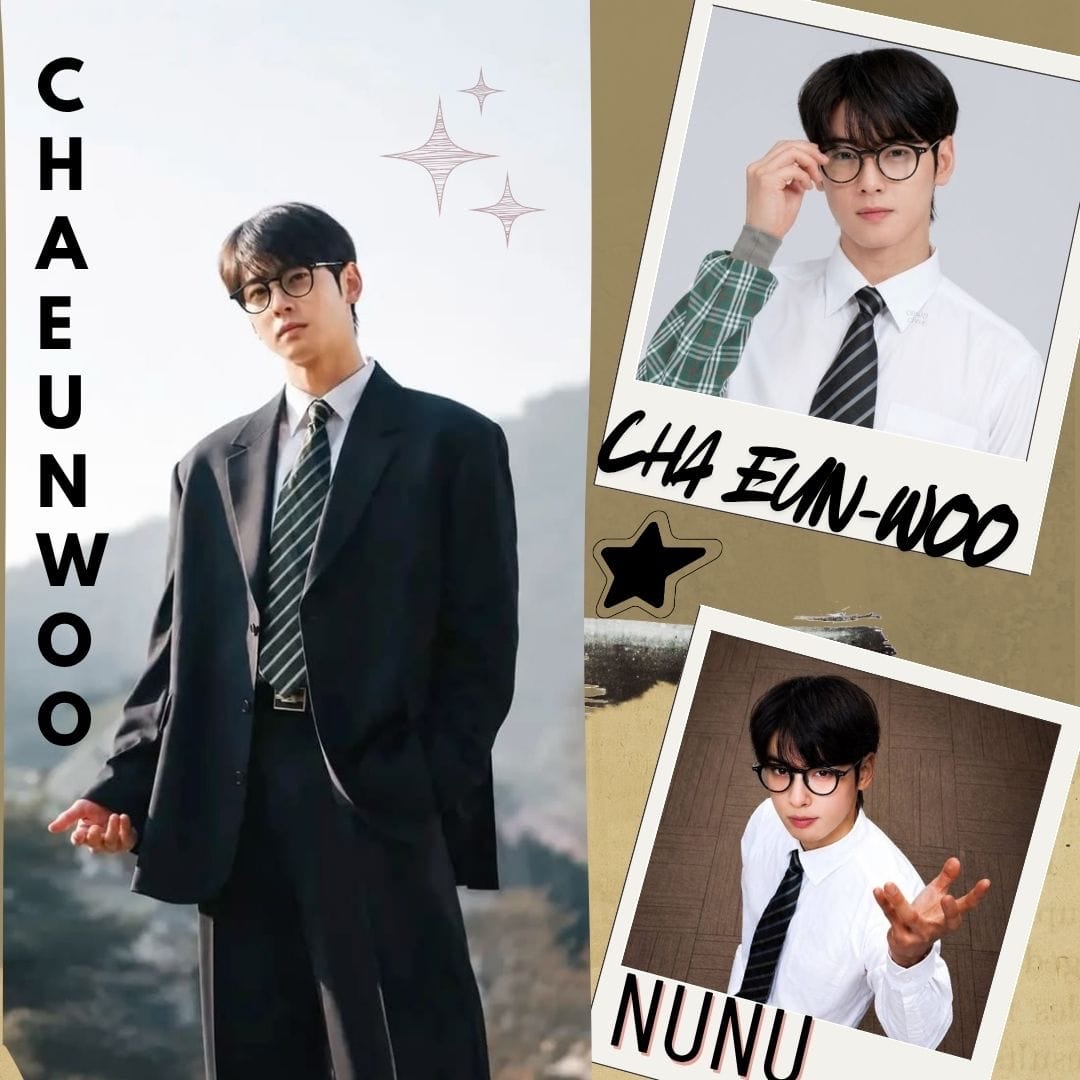 Behind-the-scenes cut of Cha Eunwoo
