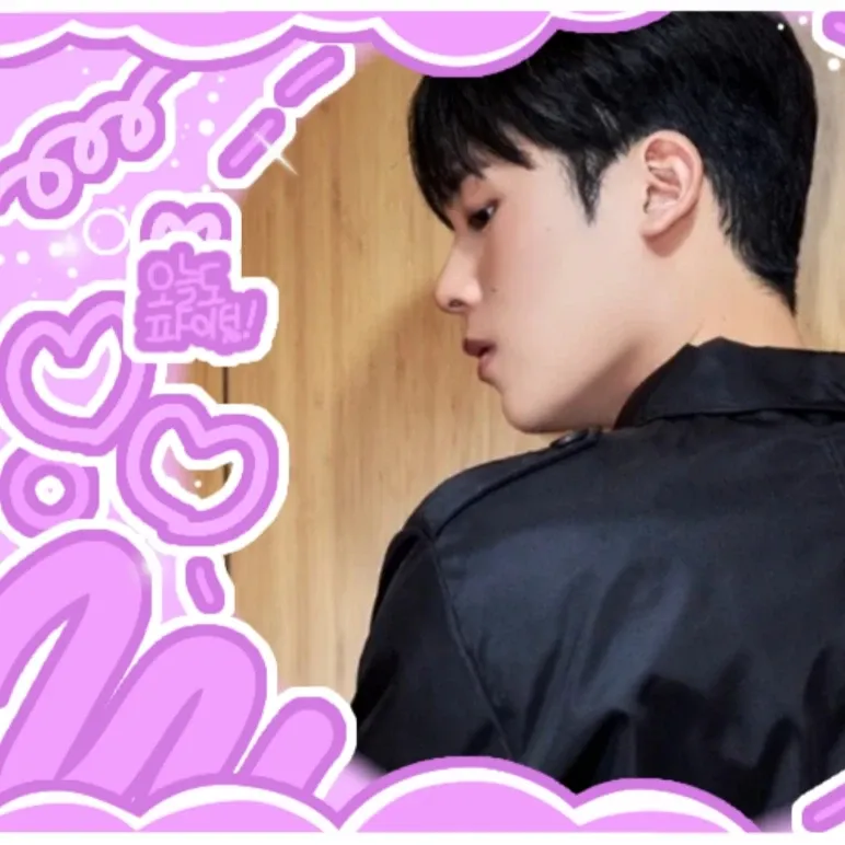 Behind-the-scenes cut of Lee Jungha
