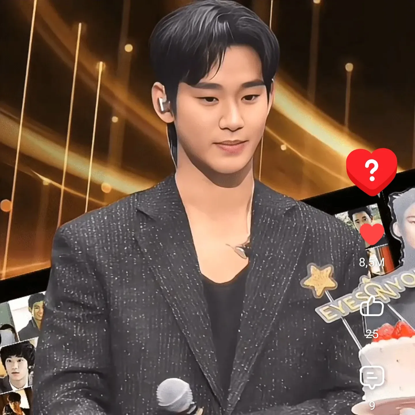 A moment captured by a fan of Kim Soohyun