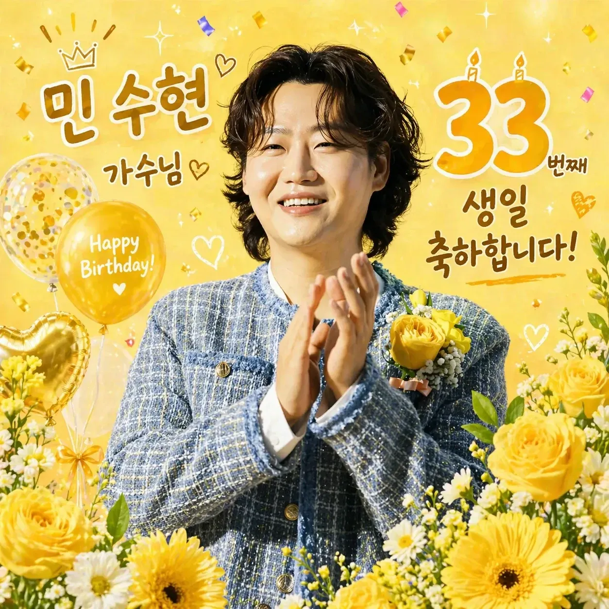 A moment captured by a fan of Min Soohyun