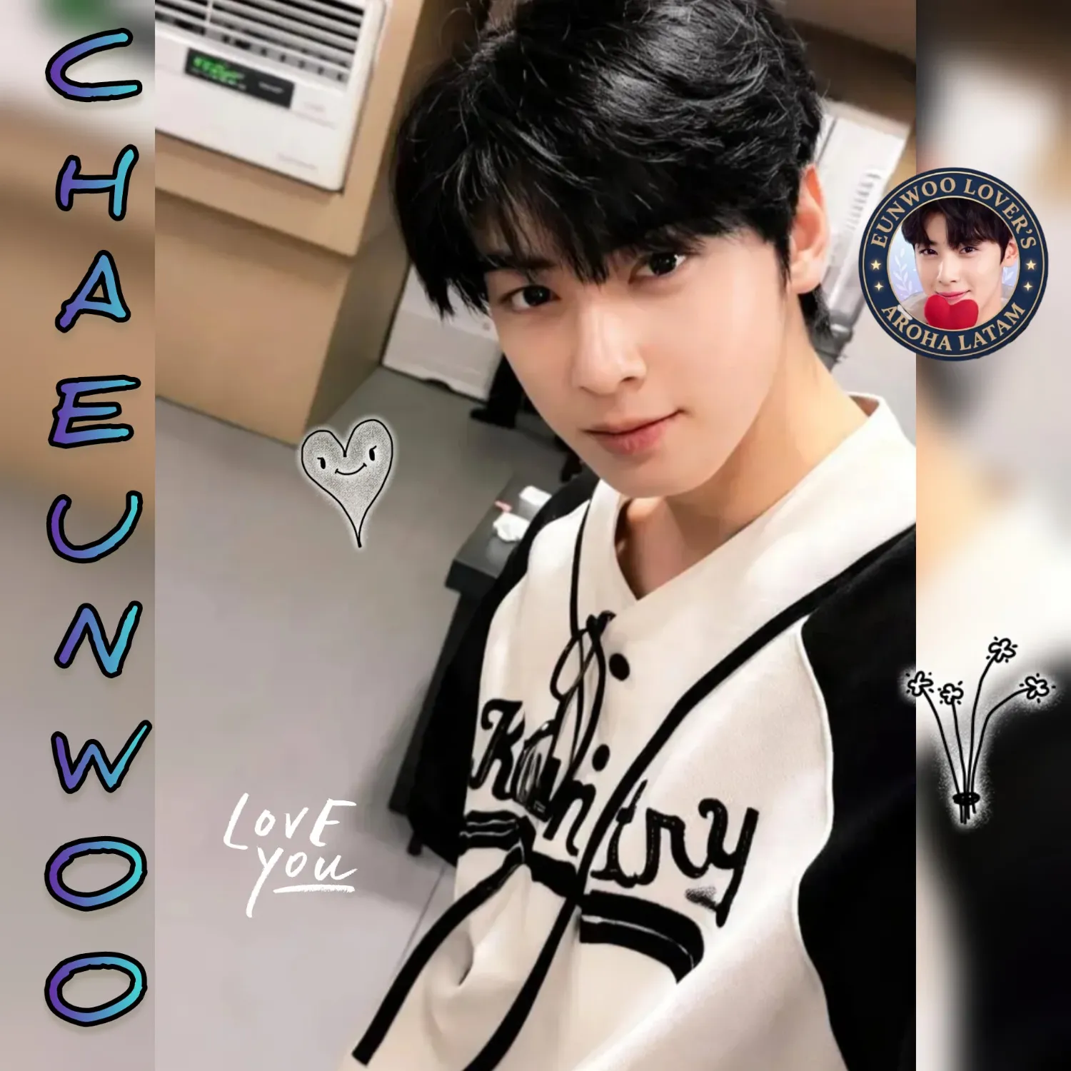Recent activity shot of Cha Eunwoo