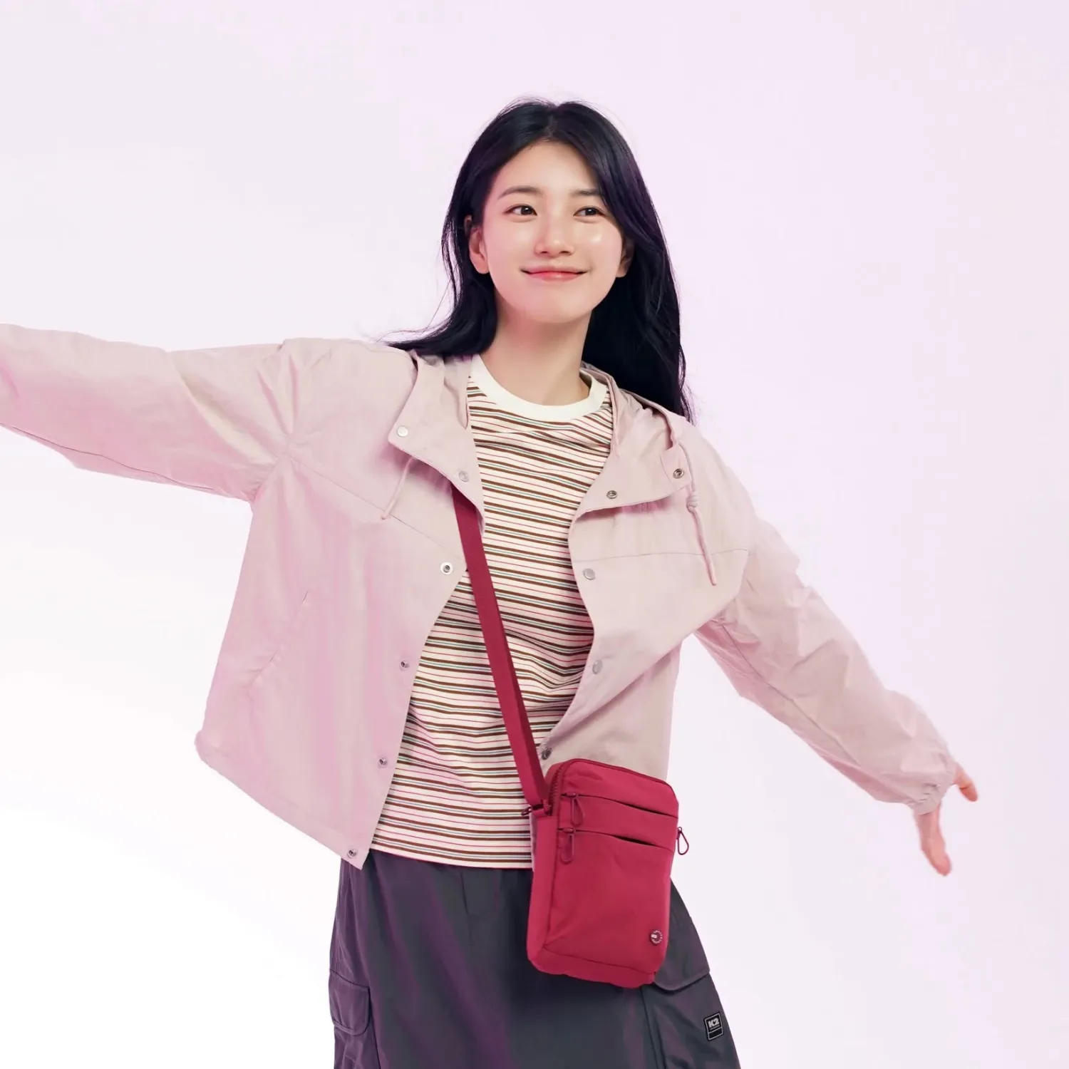 A moment captured by a fan of Bae Suzy