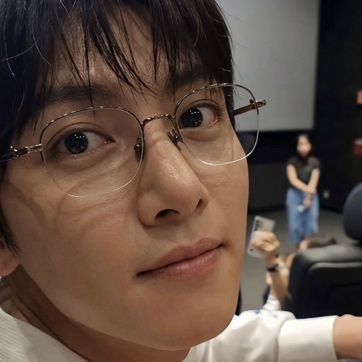 A moment captured by a fan of Ji Changwook