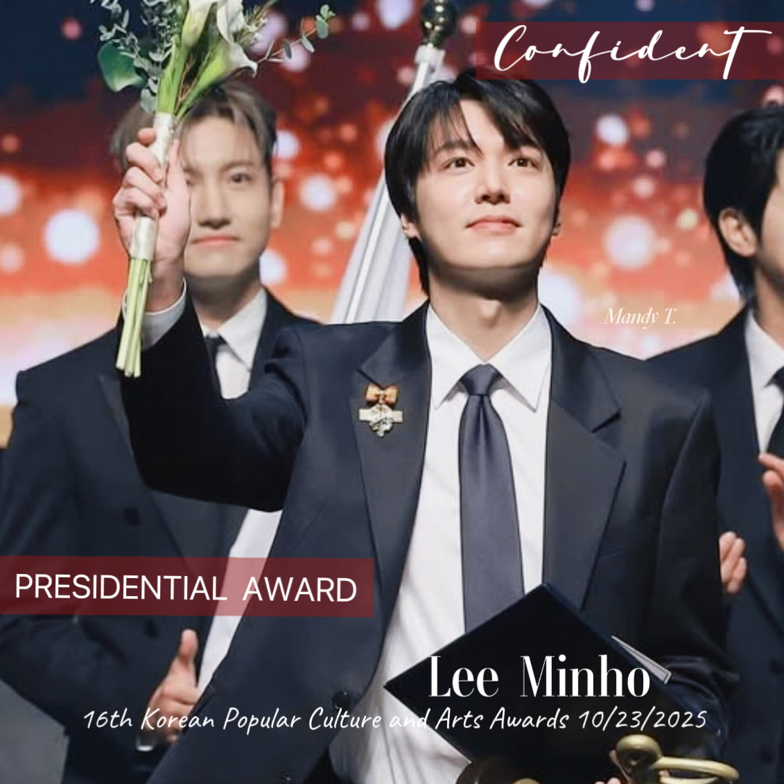Behind-the-scenes cut of Lee Minho