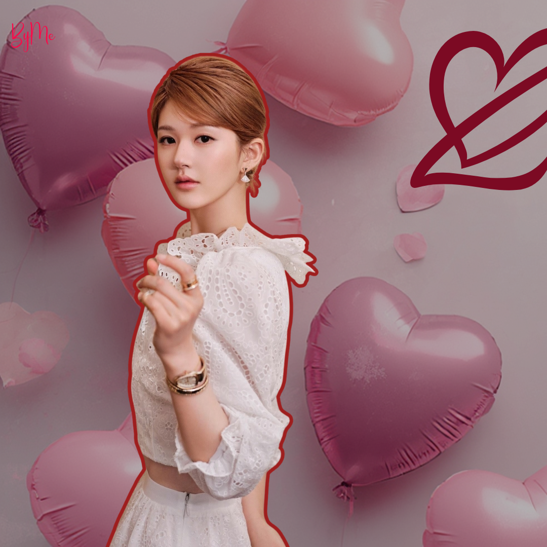 A moment captured by a fan of Zhao Lusi