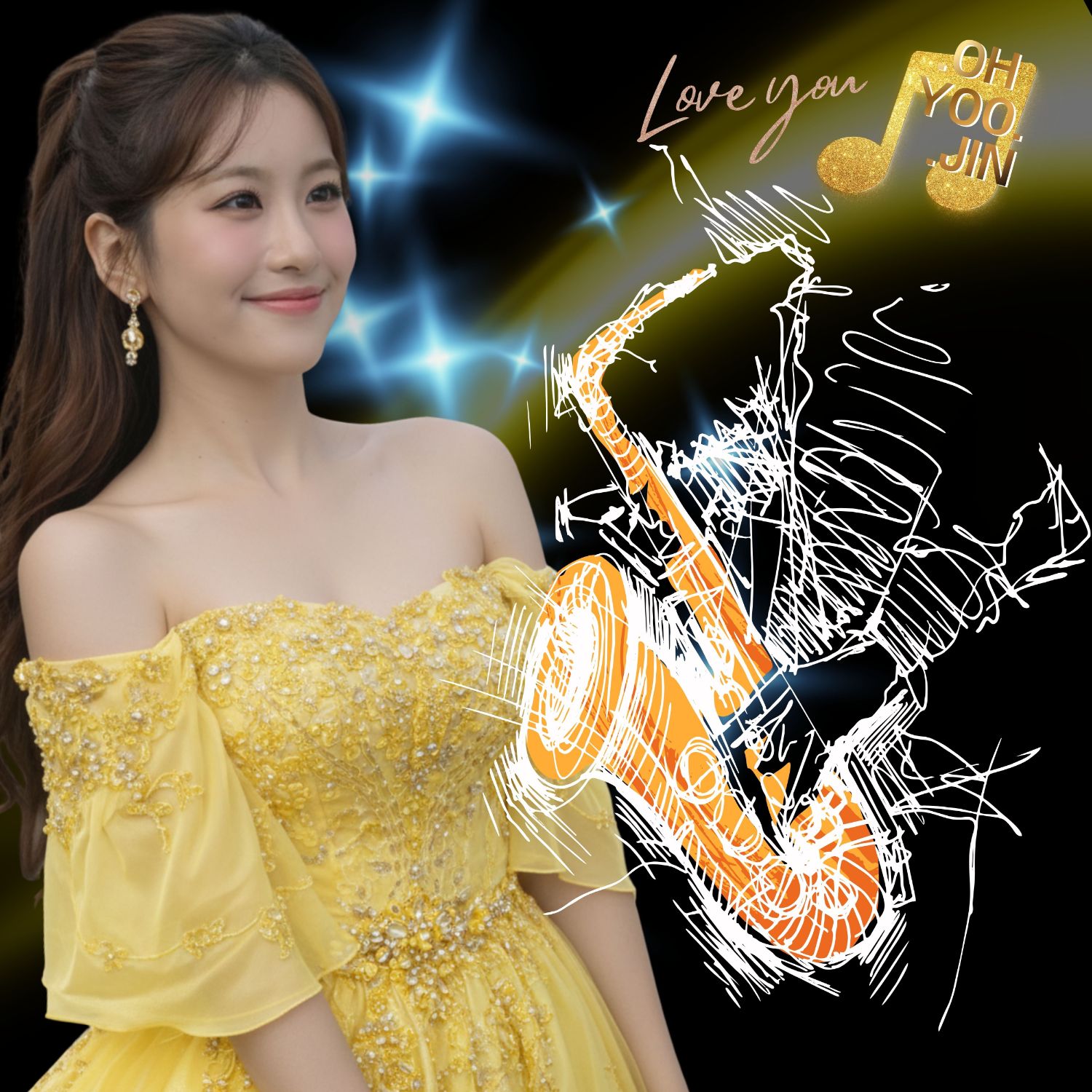 Momen yang diabadikan oleh penggemar Oh Yujin