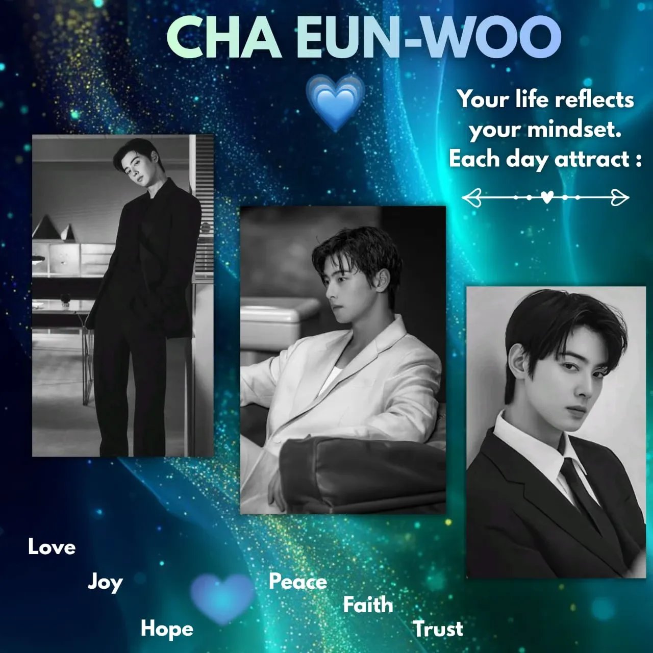 Recent activity shot of Cha Eunwoo