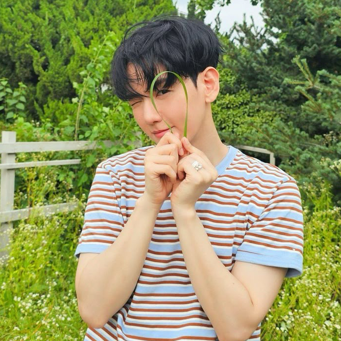 A moment captured by a fan of Baekhyun