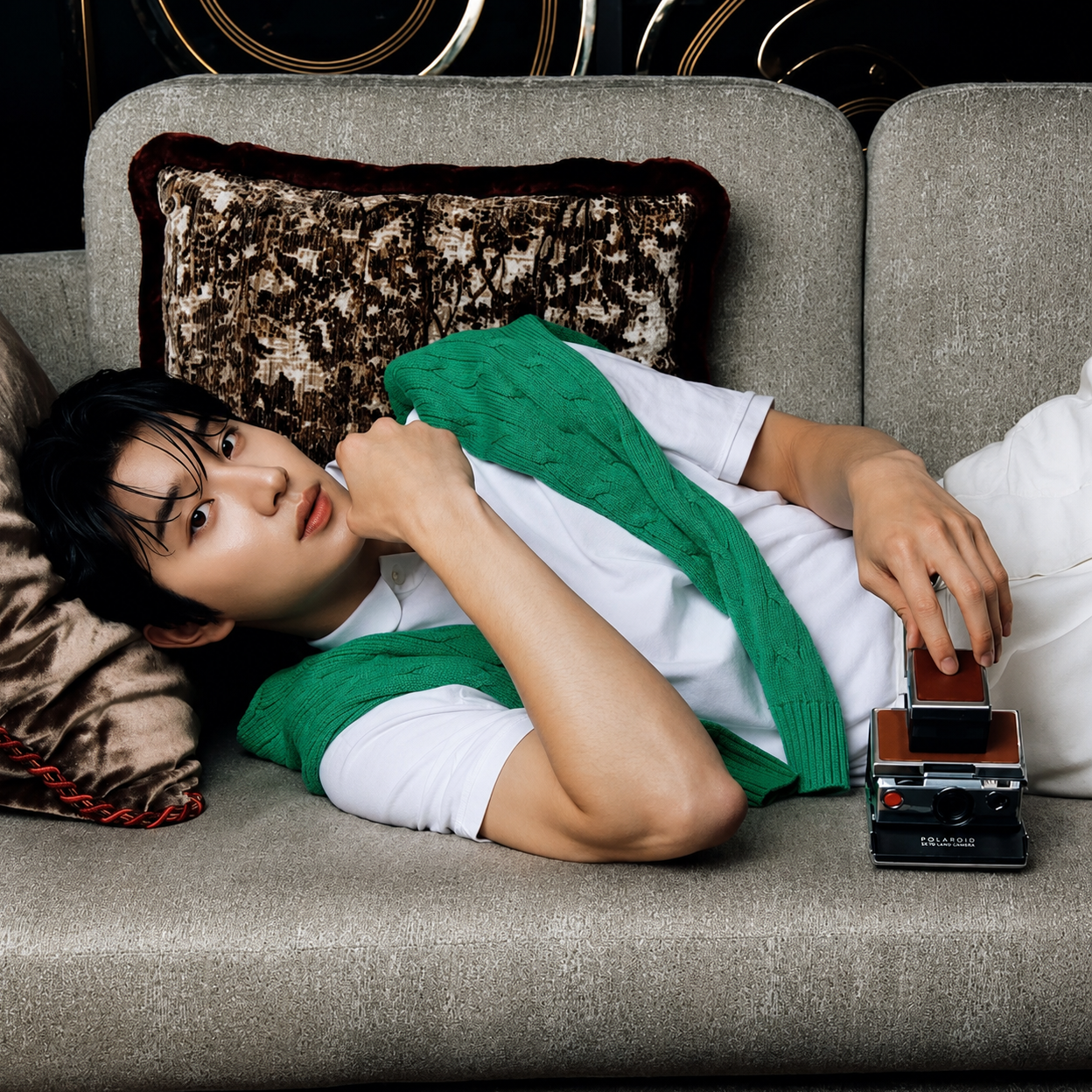 Recent activity shot of Kim Jaewon