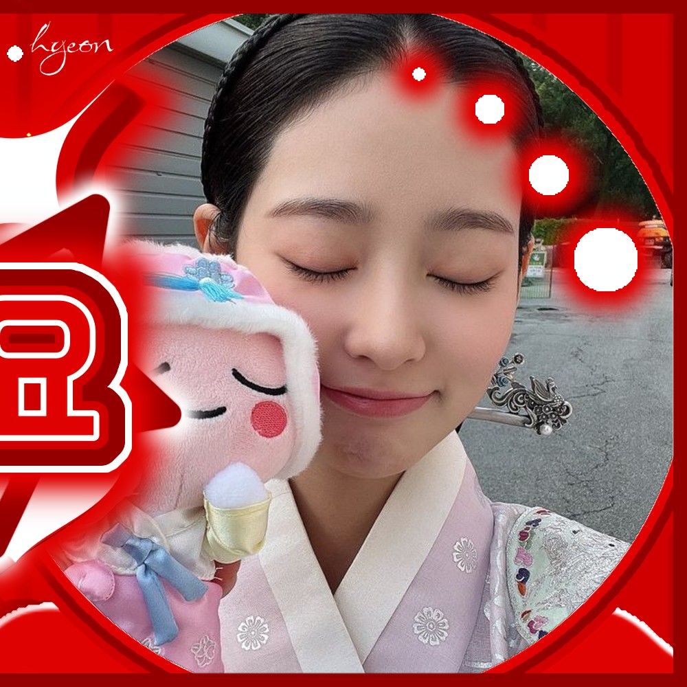 Behind-the-scenes cut of Kim Minju