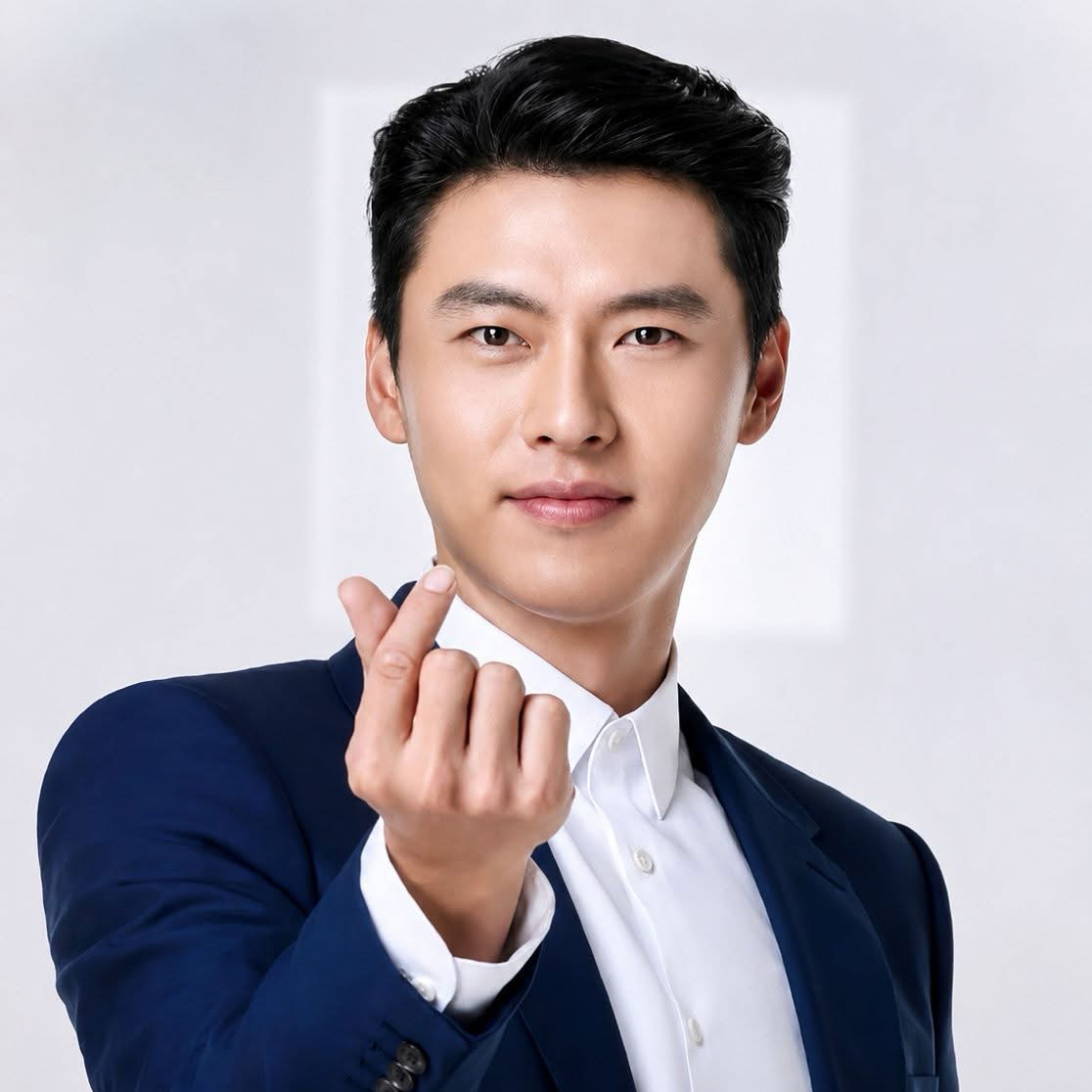 Momen yang diabadikan oleh penggemar Hyun Bin