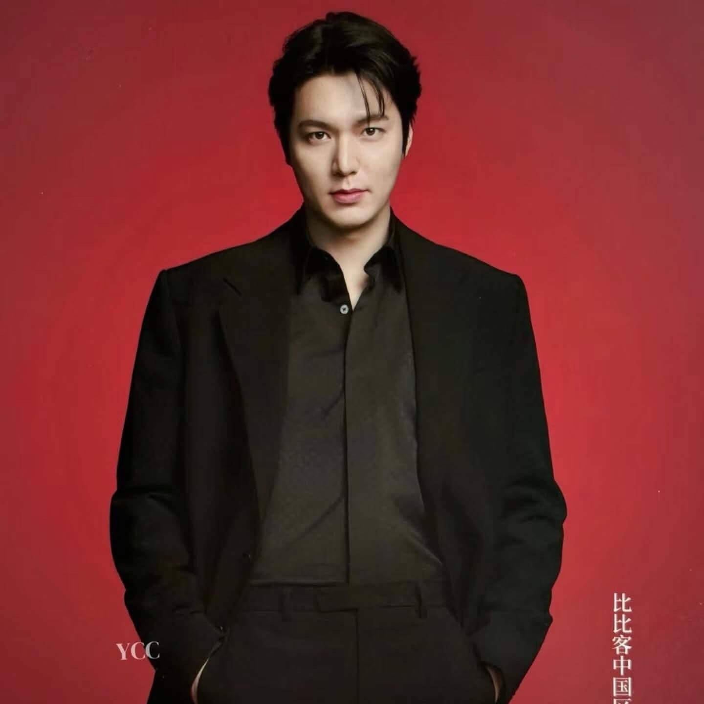 粉丝拍下的李敏镐瞬间