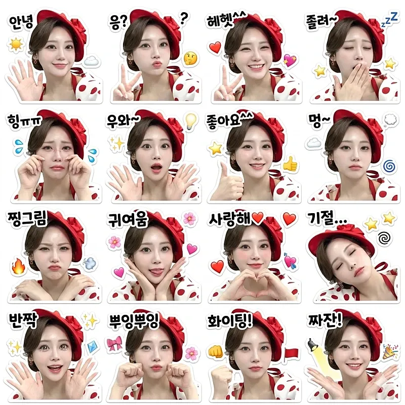 홍지윤의 비하인드 컷