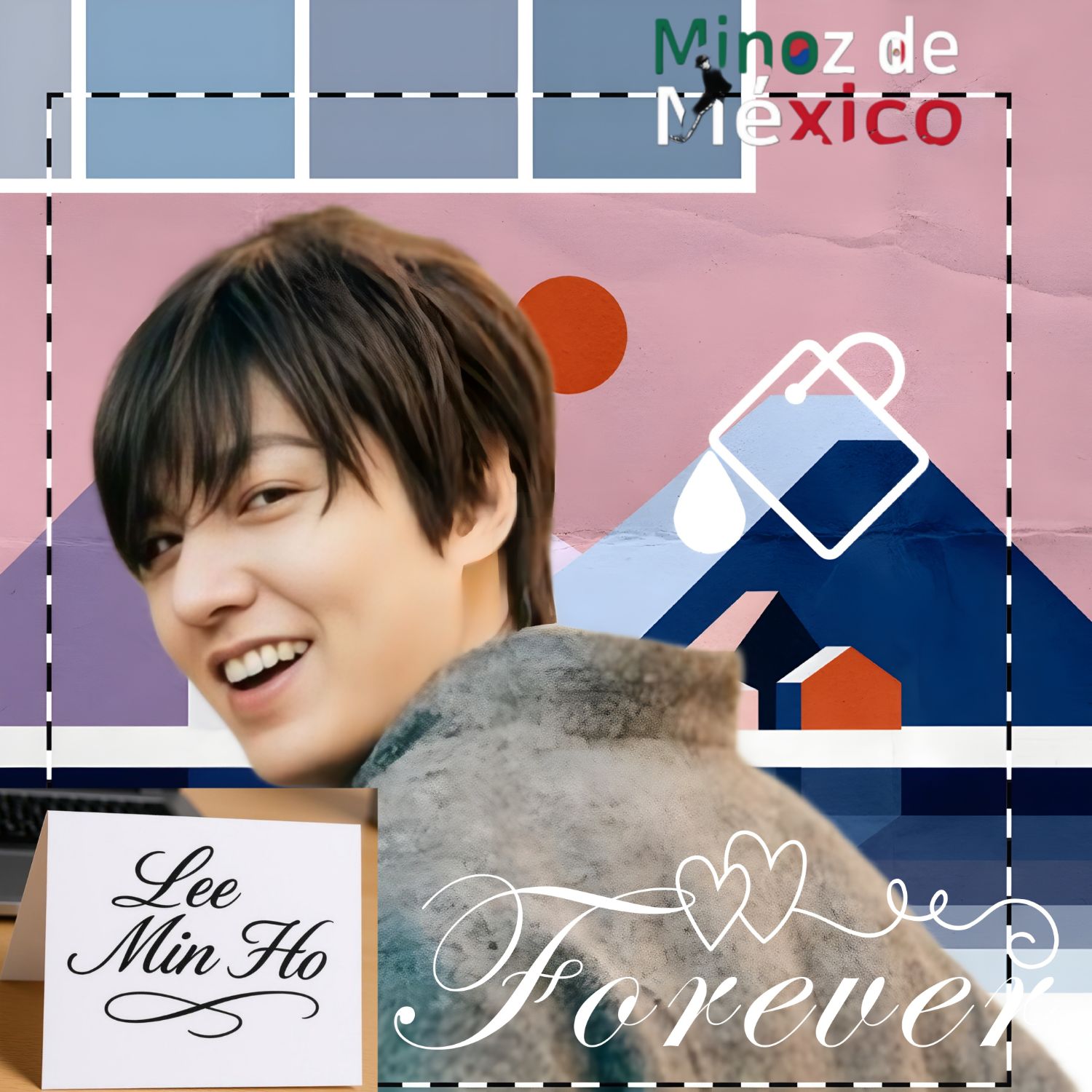 粉絲拍下的李敏鎬瞬間