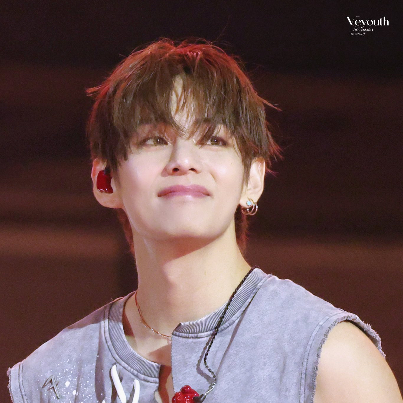 Recent activity shot of Kim Taehyung (V)