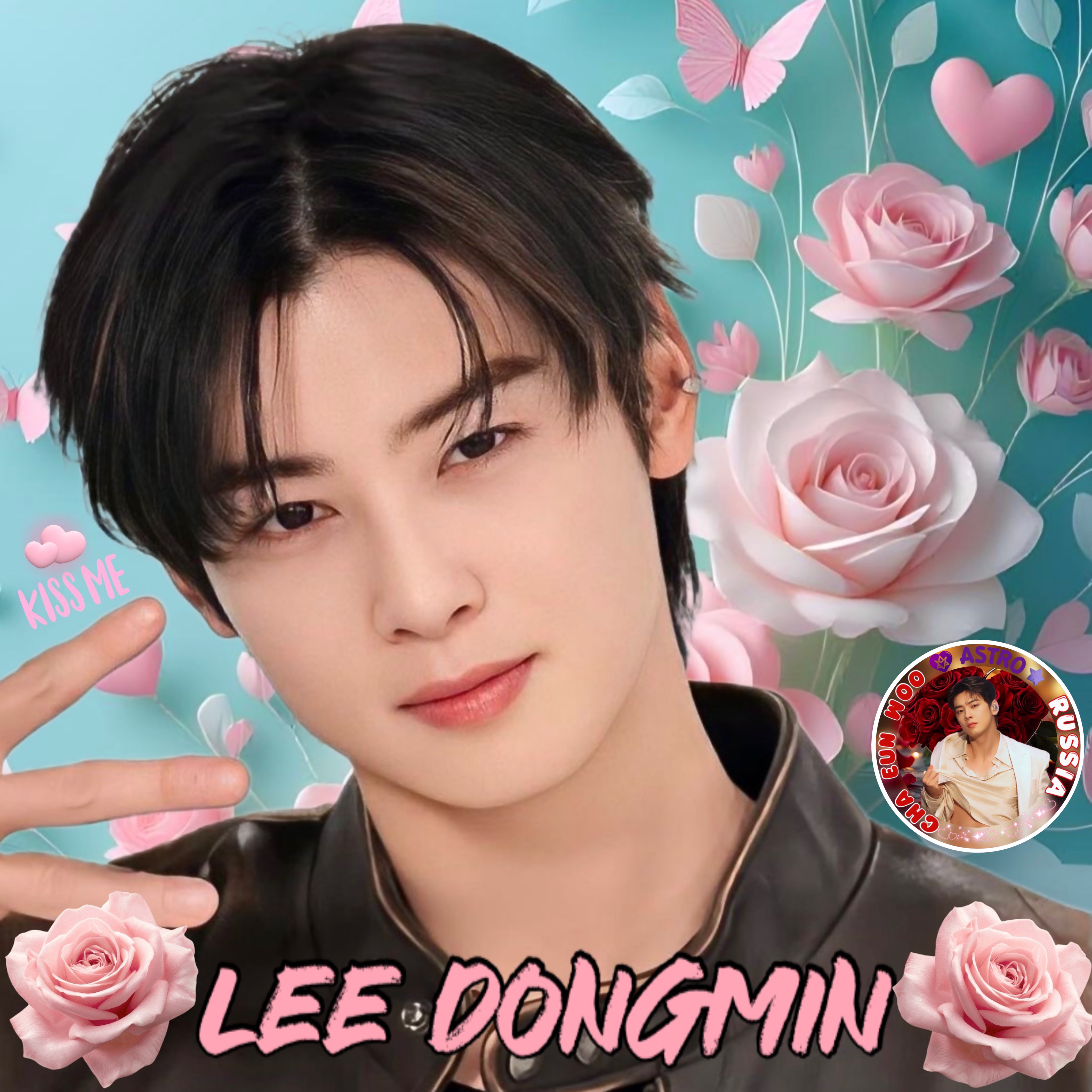 Behind-the-scenes cut of Cha Eunwoo