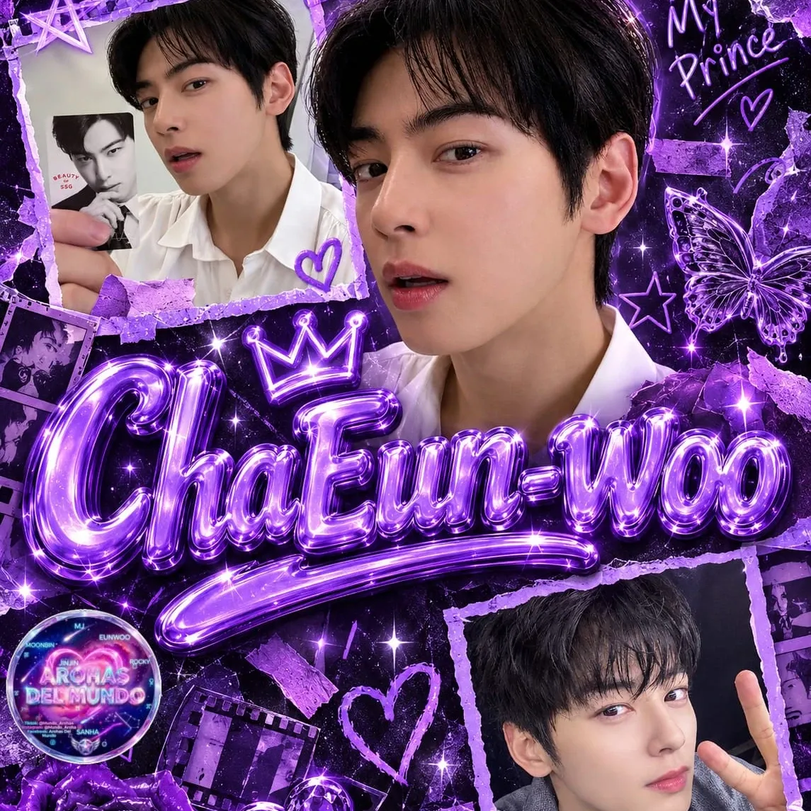 Recent activity shot of Cha Eunwoo