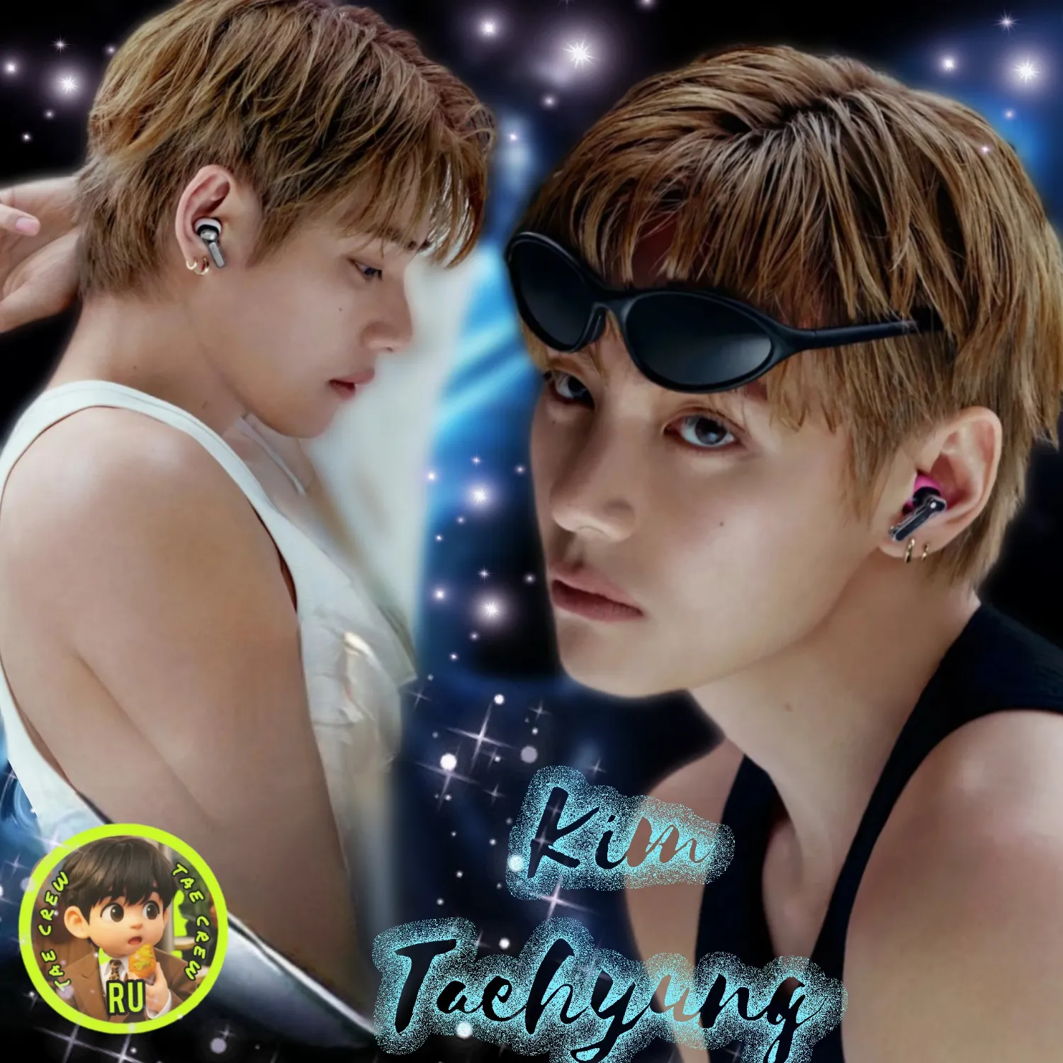 A moment captured by a fan of Kim Taehyung (V)