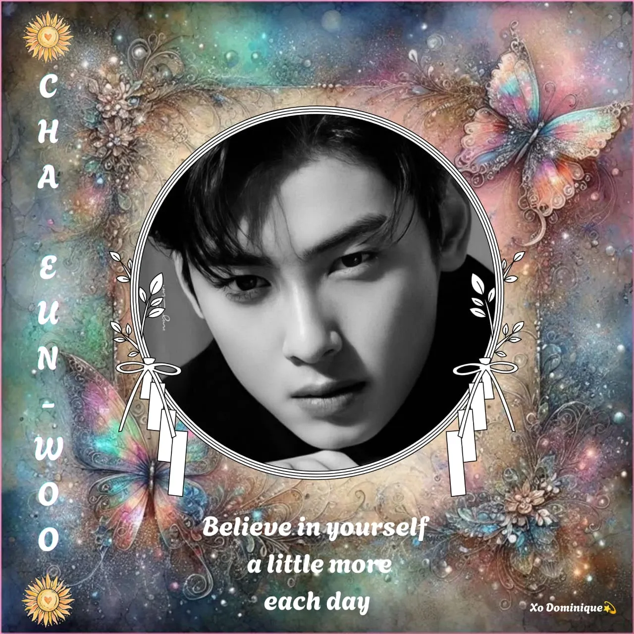 A moment captured by a fan of Cha Eunwoo