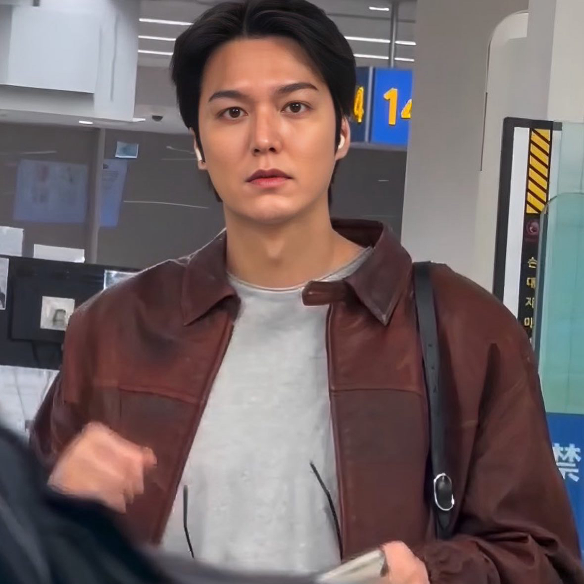 Behind-the-scenes cut of Lee Minho