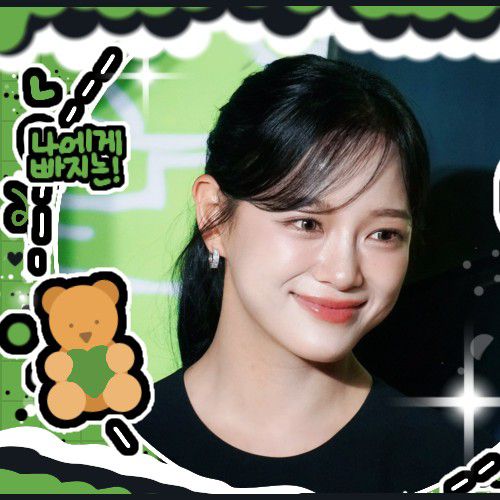 Behind-the-scenes cut of Kim Sejeong