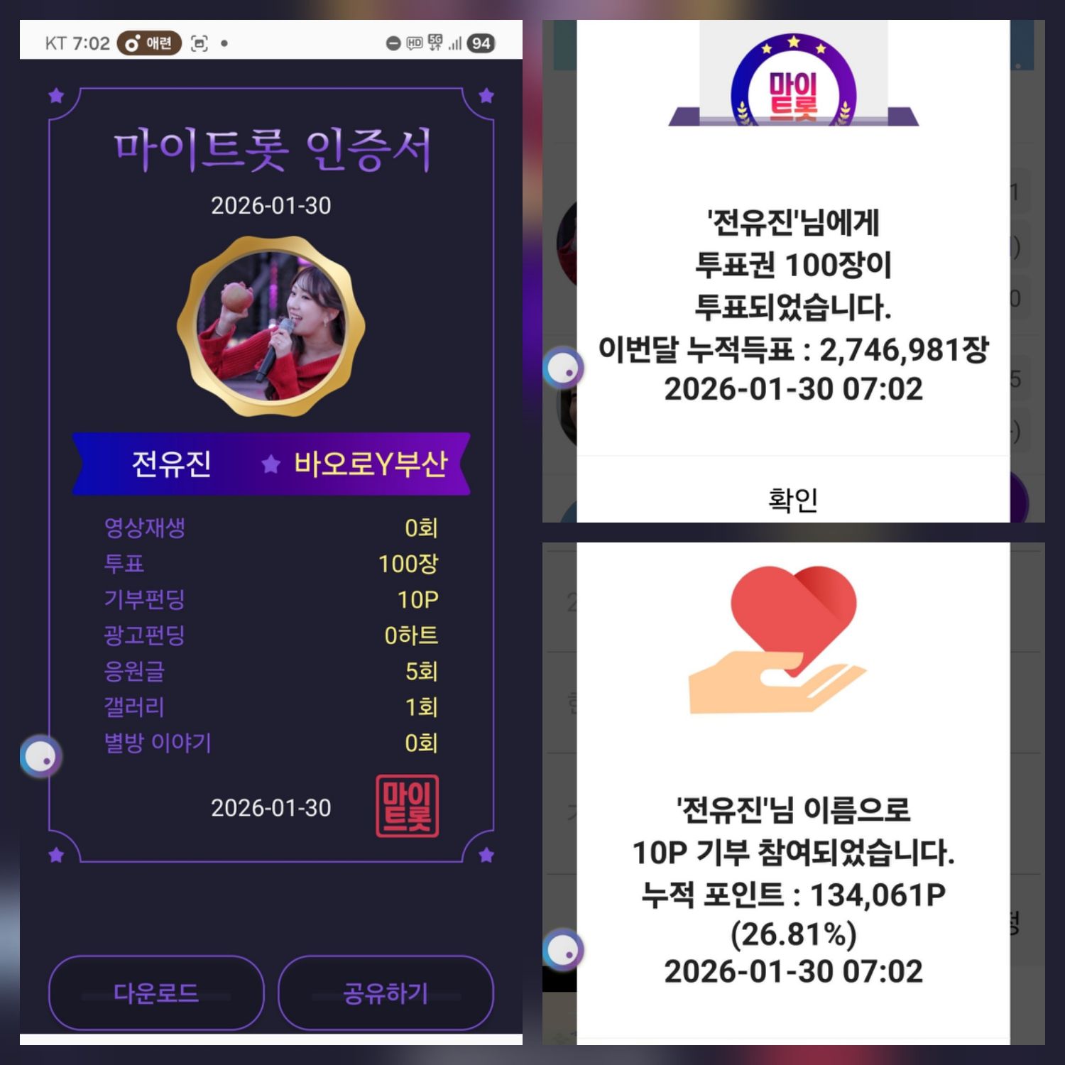 全裕珍的近期活动照