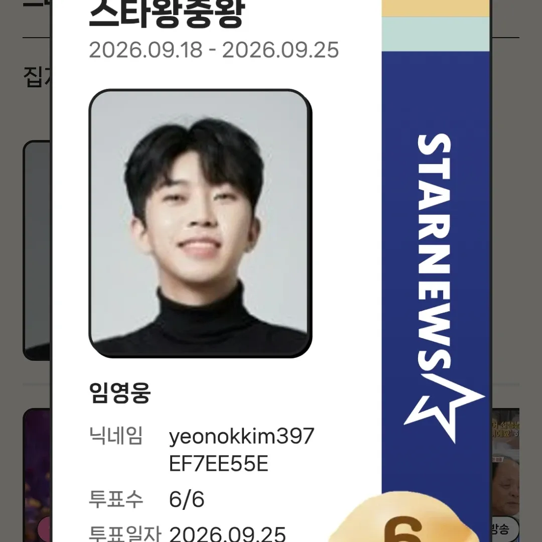 임영웅 팬이 찍은 순간
