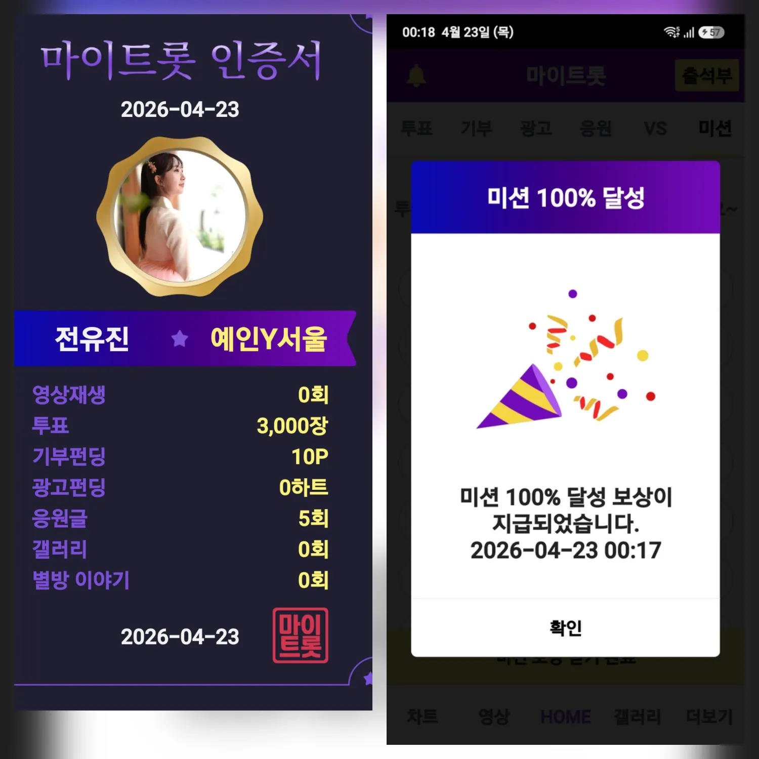 全裕珍的幕後花絮