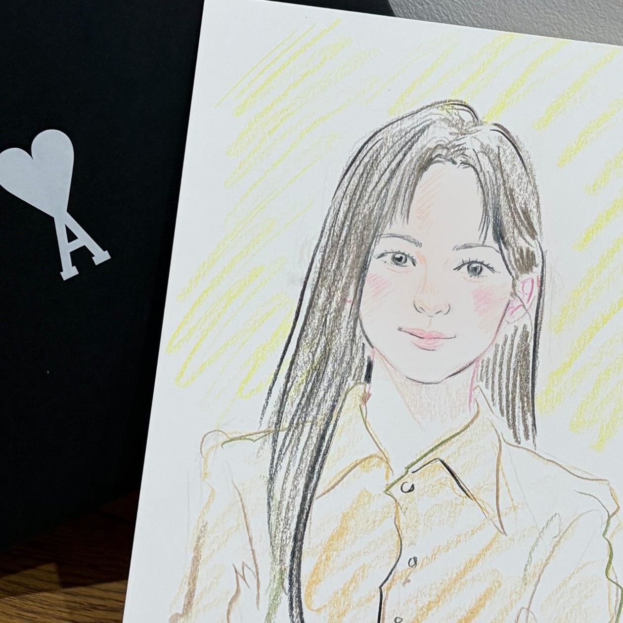 Behind-the-scenes cut of Jung Somin