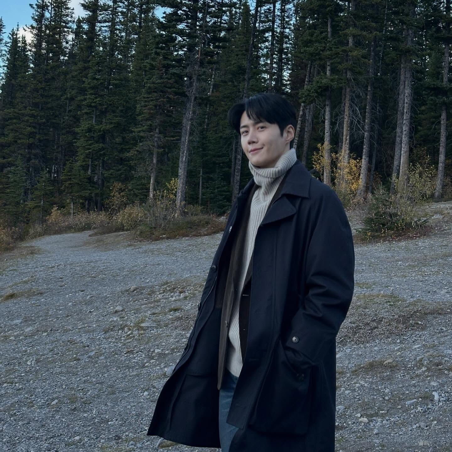 A moment captured by a fan of Kim Seonho