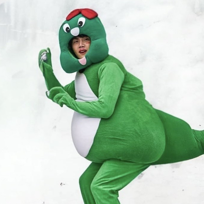 Momen yang diabadikan oleh penggemar Kim Seonho