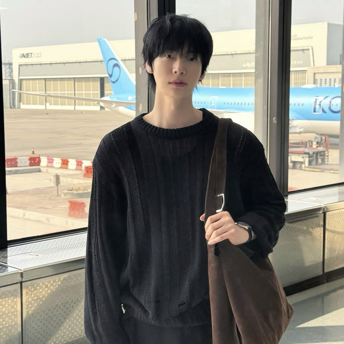 A moment captured by a fan of Ahn Jaehyun