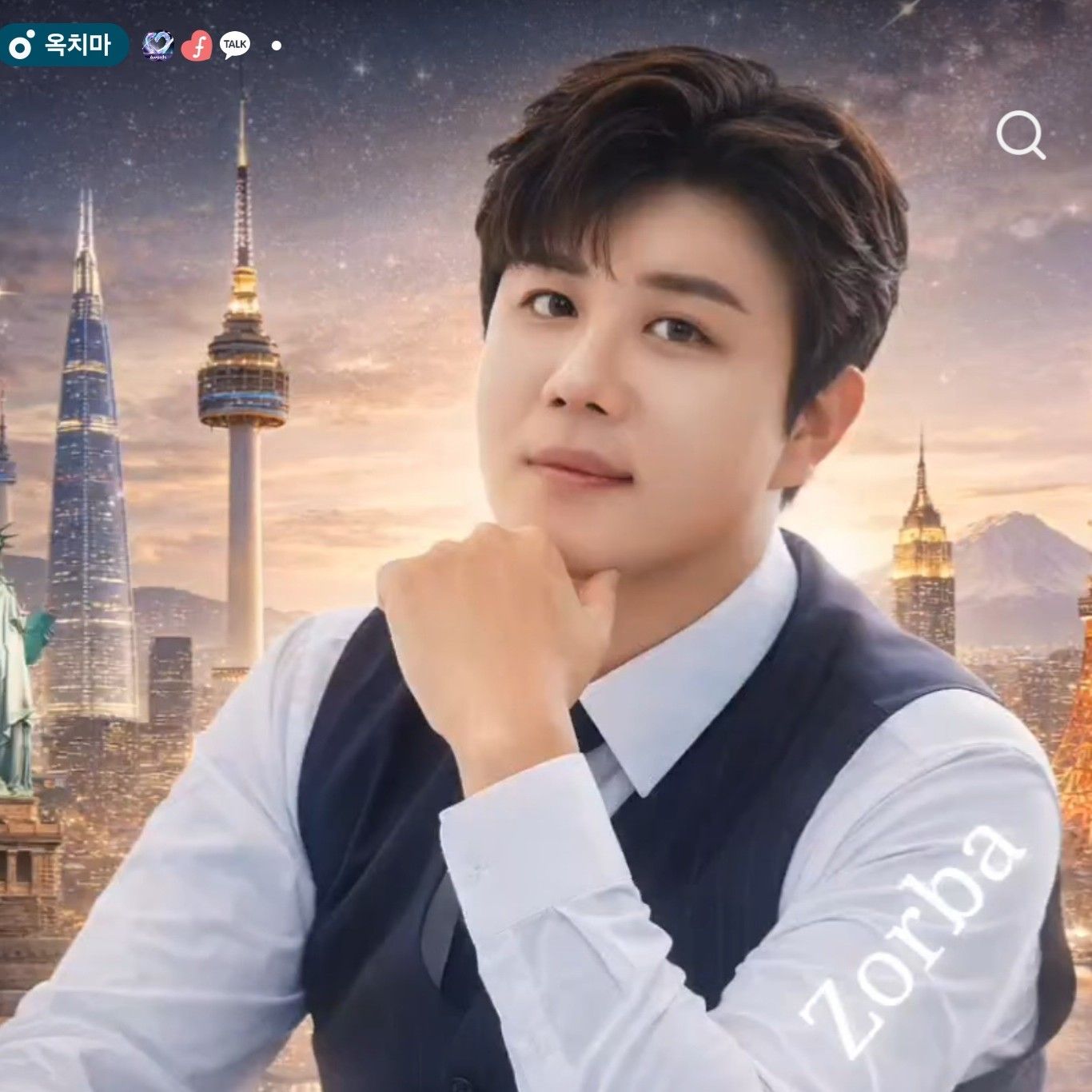 Recent activity shot of Jin Haesung