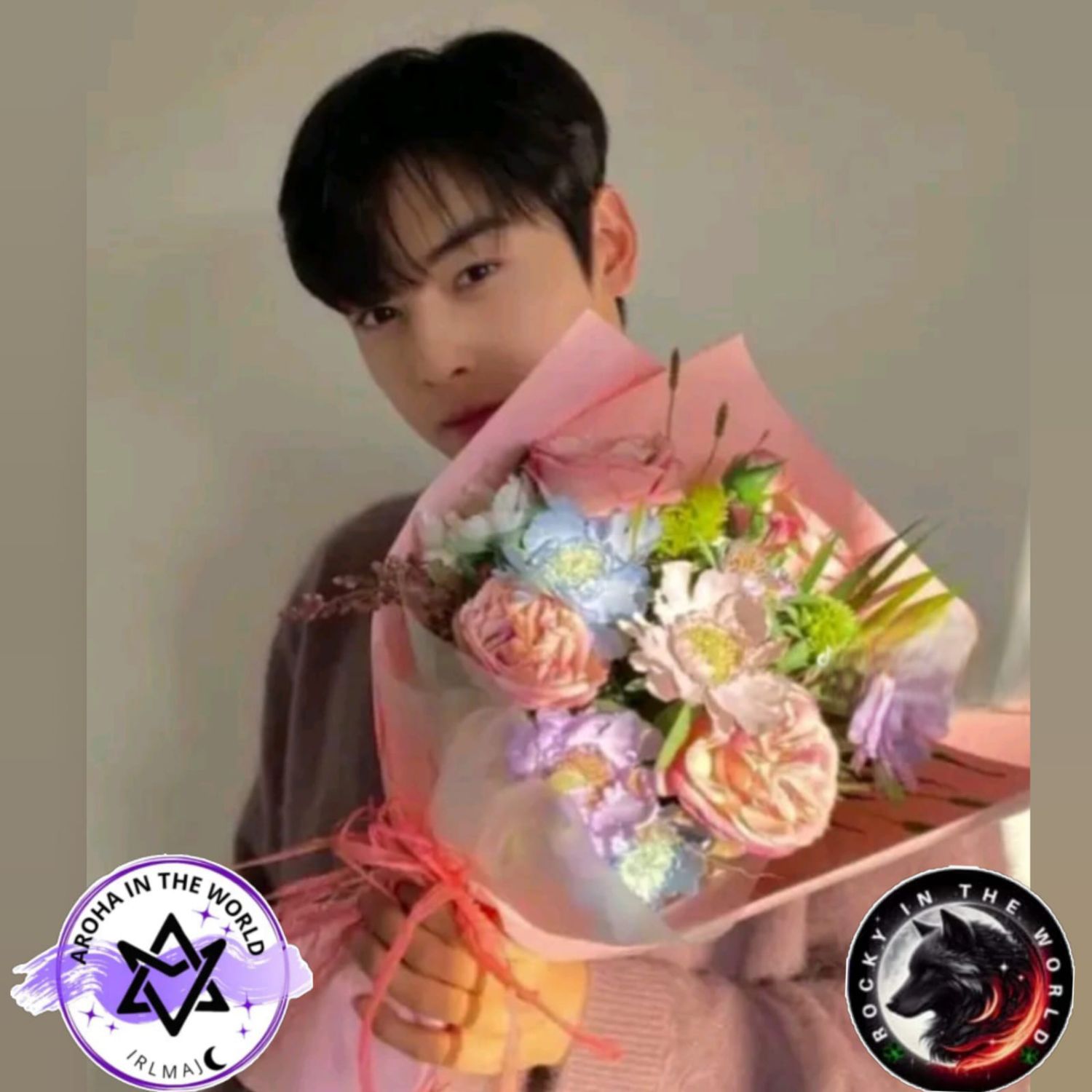 A moment captured by a fan of Cha Eunwoo