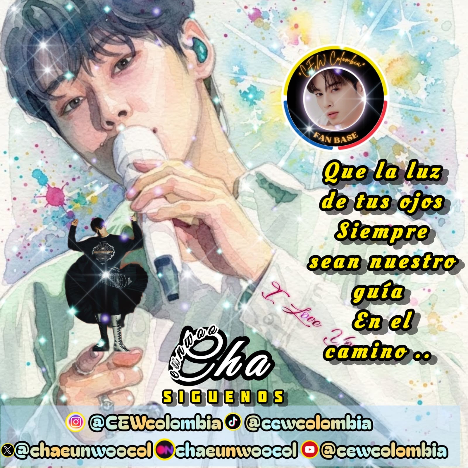 Behind-the-scenes cut of Cha Eunwoo