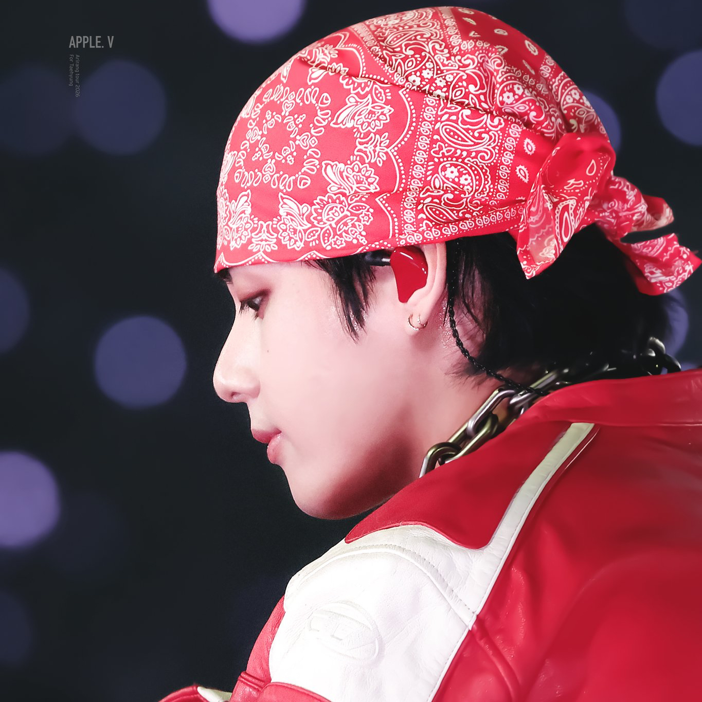 A moment captured by a fan of Kim Taehyung (V)